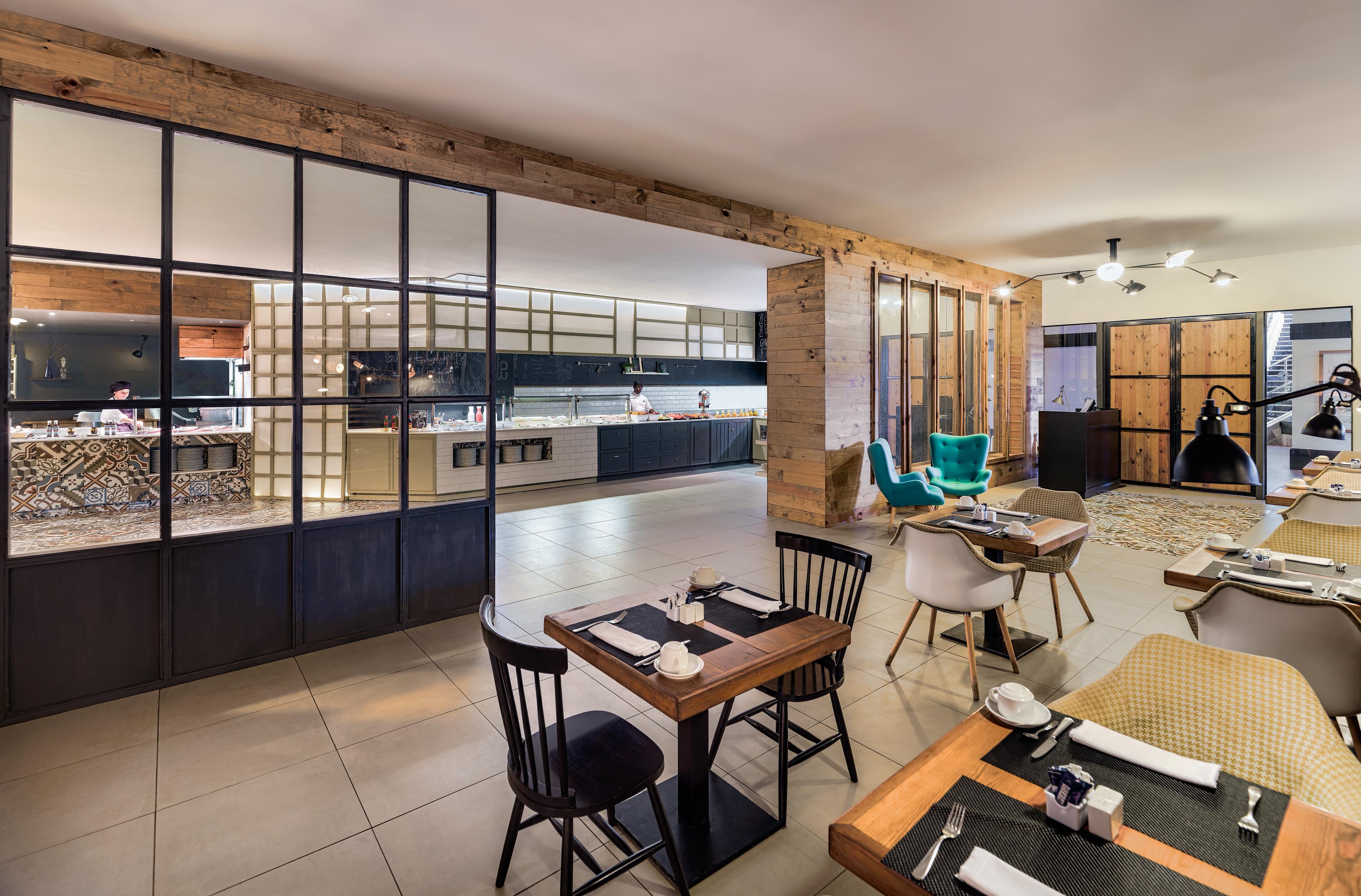 ホテル H10 ルビコン パレス プラヤ・ブランカ エクステリア 写真 The restaurant